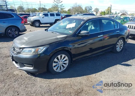 2013 Honda Accord Ex-L from USA, damaged, VIN 1HGCR2F8XDA125987